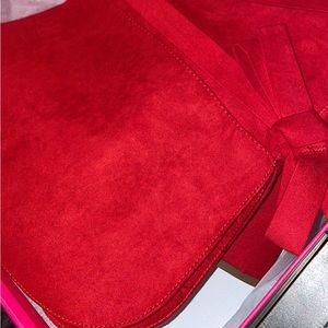 Red Thigh high boots